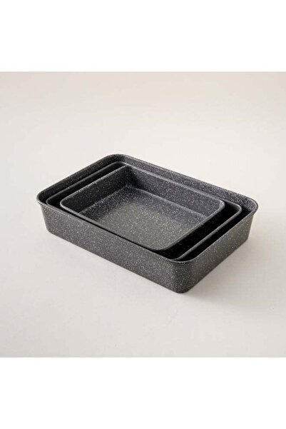 Alberto طقم تحميص من الفولاذ الكربوني، 3 قطع، مقاسات 11 بوصة، 13 بوصة، 15 بوص...