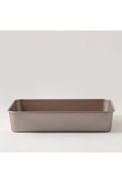Alberto Roaster Pan In Gold With Clovers Texture 40X28Cm