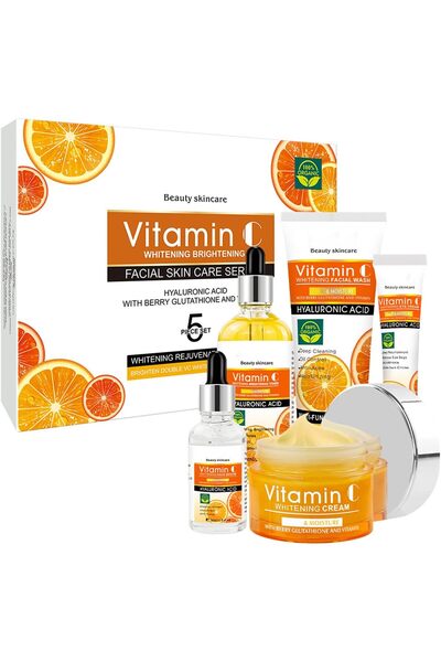 Fashion Base Vitamin C Skin Care Gift Set for Teenage Girls