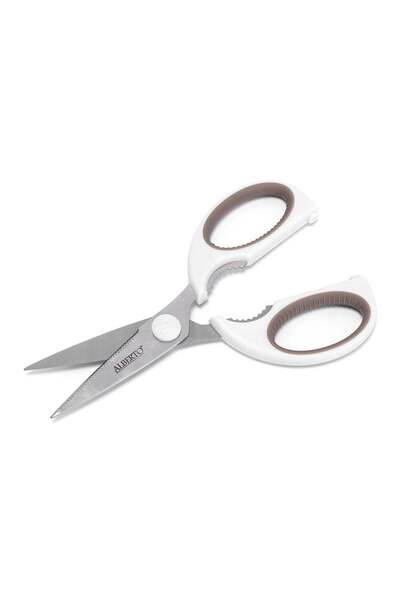 Generic ALBERTO Stainless Steel Scissors White