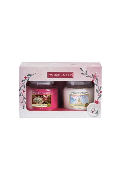 Yankee Candle Set Yankee Candle: Snow Globe Wonderland, Peppermint, Scented C...