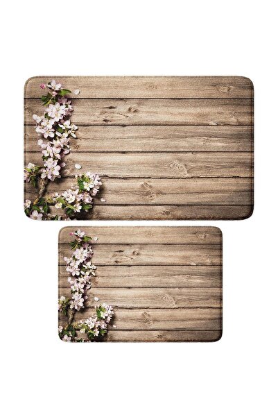 Monnhein Cute Printed 2-Piece Bath Mat Set - Non-Slip Base, End of the Series...
