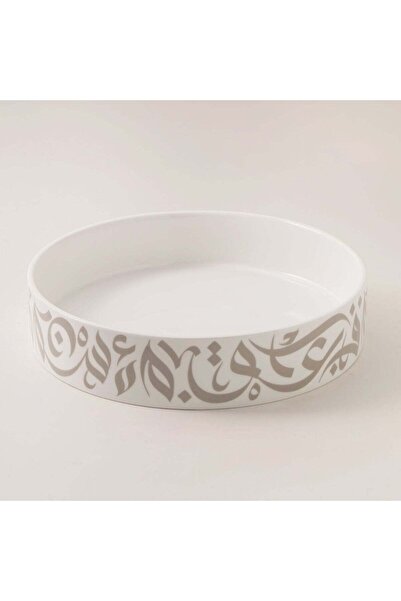 LA MESA Porcelain Serving Bowl 23.5*5Cm, Grey