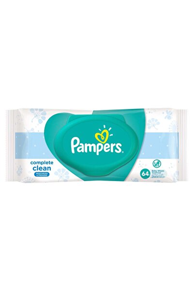 Pampers Complete Clean Baby Wipes, 64 wipes