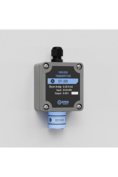 OT-301 Oksijen Transmitteri 0-10 V 0-25 % vol
