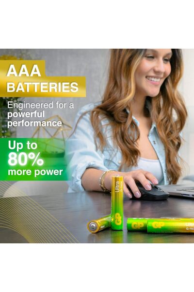 Generic Brand Ultra Alkaline AAA Batteries – 2-Pack, Long-Lasting and Reliable Power for Remote Controls, Clo