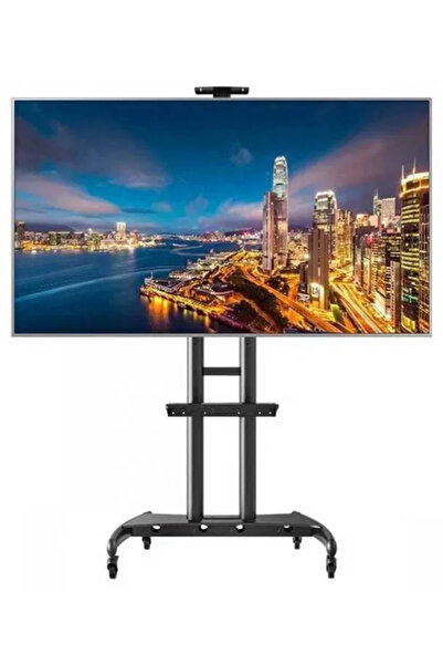 NO BRAND Suport Stand TV mobil telescopic 32"-75" VESA 600x400mm roti 45Kg