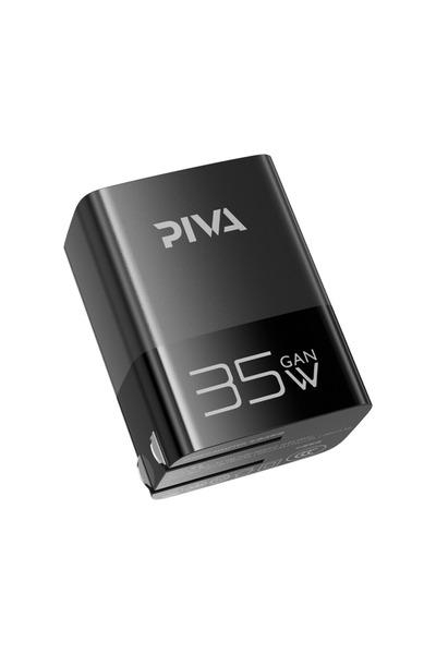 piva Beifa PD Fast Charger 35W with GAN Technology, Dual-Powered Super Fast C...