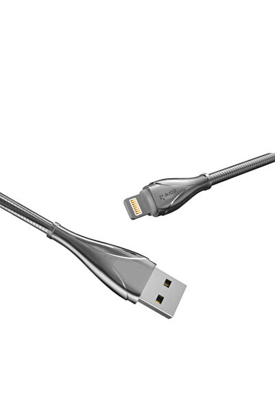 Giz Story Gray Ls28 Lightning USB Cable-Gzst