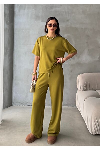 BEJNA Set sport cu mânecă scurtă modal pentru femei