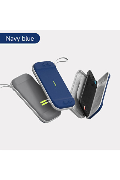 Choice Navy Blue Hagibis Portable Carrying Case for Switch 2 Traveling Bag Ha...
