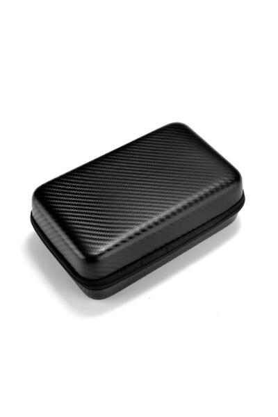 CIGARLOONG Karbon Fiber Hafif Seyahat Puro Taşıma Çantası (10Cigar)