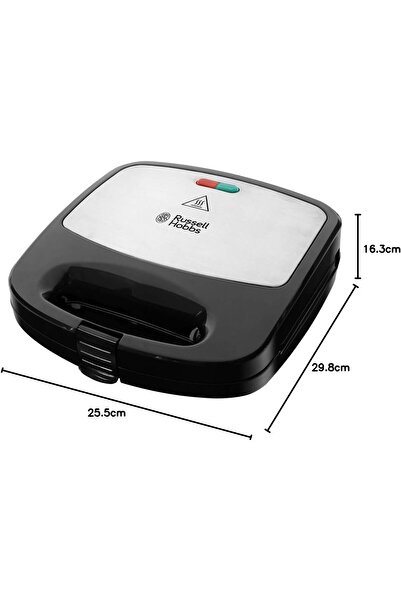 RUSSELL HOBBS 24540 56/RH – 3 in 1 Sandwich Maker, 760 W, Removable Plates