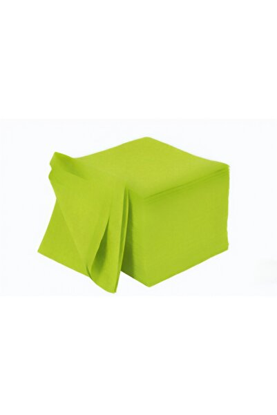 alenked مناديل كوكتيل من قماش إيرليد بلون أخضر فستقي مقاس 20×20 سم، 50 قطعة