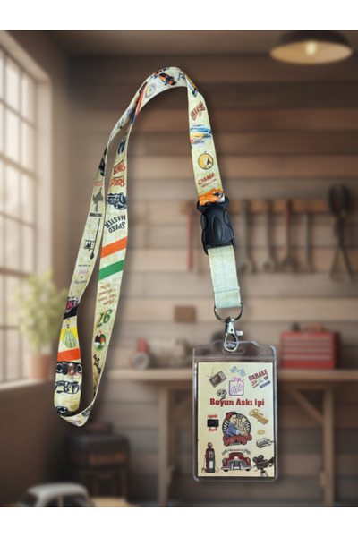 GiFi Garage Service Themed Neck Strap Lanyard