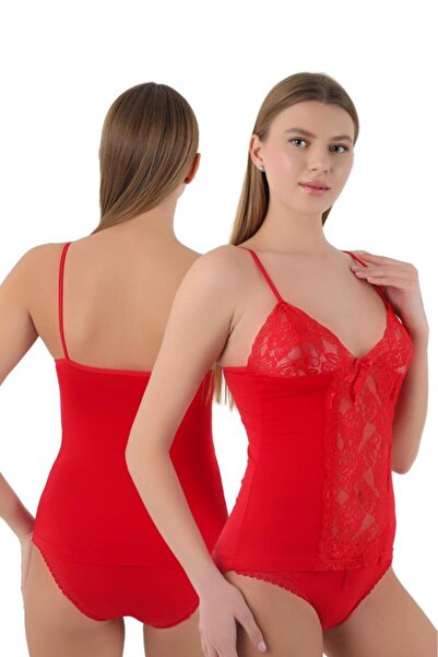 CNT Γυναικείο Σετ Νυχτικό με Δαντέλα και Σλιπ Αθλητικού Τύπου – Κομψότητα και...