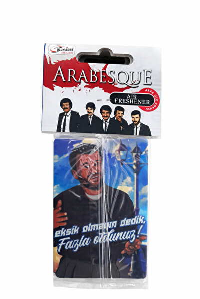 Kolezia “Eksik Olmayın Dedik, Fazla Oldunuz” Yazılı Asmalı Ferahlatıcı Oto Ko...