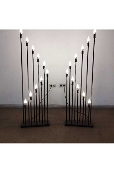 sagalasos Söz Nişan Organizasyon İçin 10 lu Mızrak Şamdan