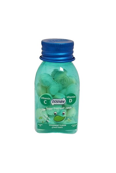 DOSFARM Do's Farm Mint Candies with Vitaminsee - Spearmint Flavor, 22g
