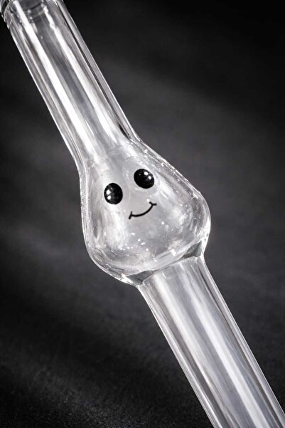 YONCA ART CONCEPT GÜLEN YÜZ CAM PİPET- SUNUM FARKLI PİPET KALİTELİ BOROSİLİKA...