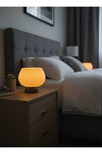 decory عاكس الضوء الحديث على طراز بينتيرست من إيلارا، مصباح طاولة، مصباح طاول...