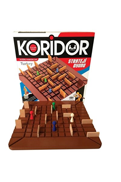 KORİDOR Zeka Mantık ve Strateji Oyunu Oyun Takım (tombala oyunu hediye)