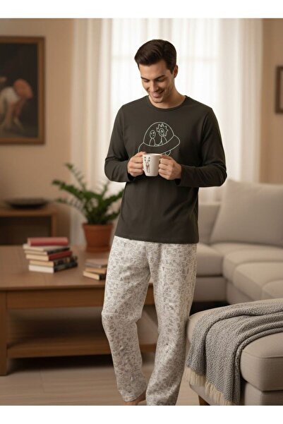 Bella Dossi Uzay Mekiği Baskılı Pamuklu Sevgili Komibini