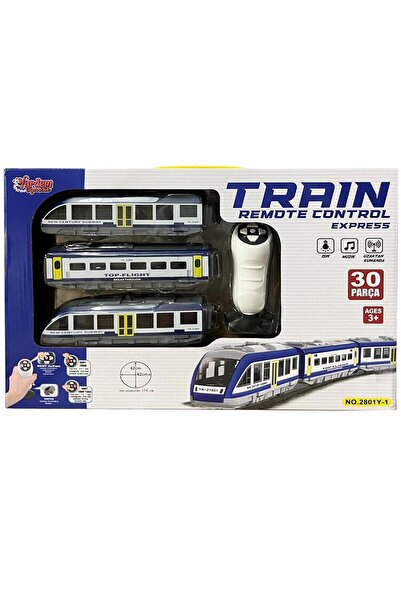 Vardem Oyuncak Uzaktan Kumandalı 30 Parça Işıklı 176 Cm Tren Set - Standart S...