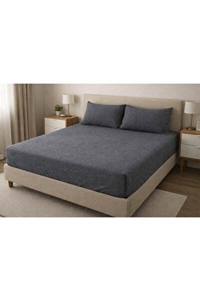 Gizo Home طقم ملاءات سرير مبطنة ومجهزة بحواف مطاطية من قماش قطني 100%، مقاس م...