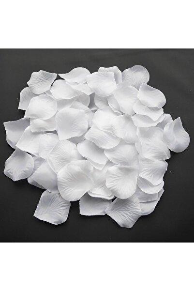 BeySüS 500 Pcs White Rose Petals Marriage Proposal Rose Petal