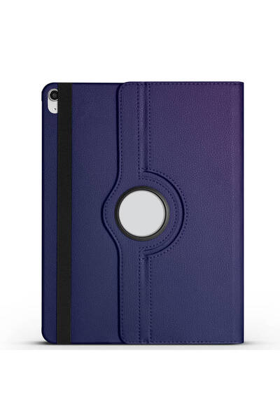Giz Story حافظة آيباد إير 13 2025 M3 GZST مع حامل قابل للدوران - أزرق داكن