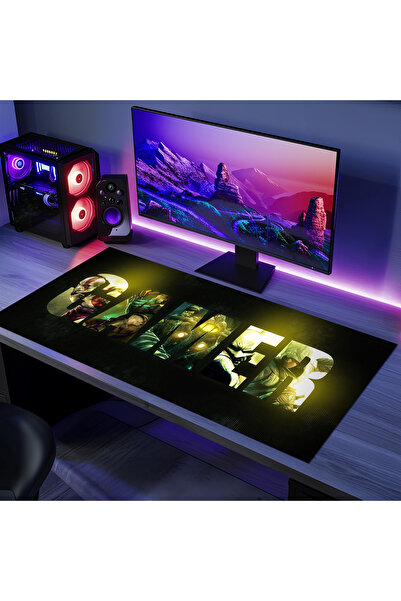 PATRON Halı MU_215 Bilgisayar Mause Pad Kaymaz Pvc Deri Taban , A Kalite Ürün