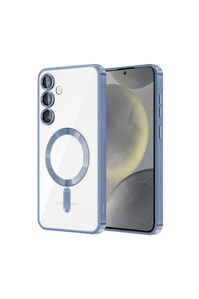 eco port غطاء سامسونج جالاكسي A36 كروس ماجنيتيك سيف - أزرق سييرا