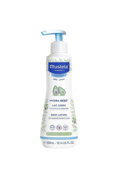 Mustela Hydra Bebe Body Lotion with Avocado for Babies with Normal Skin, 300ml