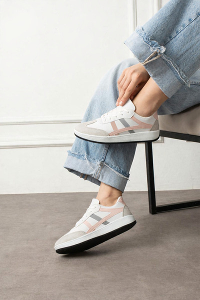 Moda Devrin Pudra Sneaker Sports Shoes