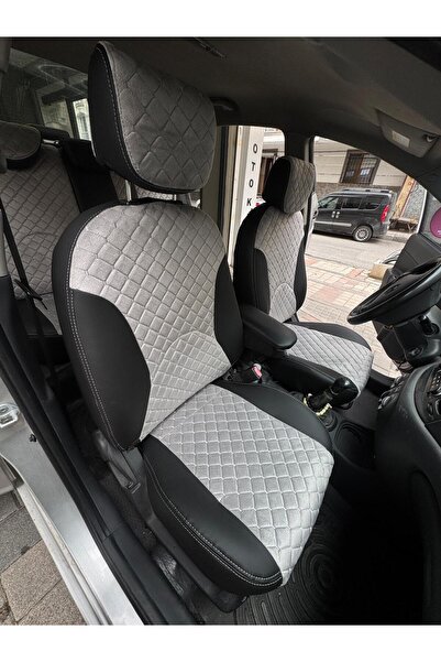 AKINCI غطاء مقعد السيارة الخلفي 2+1 لهيونداي أكسنت إيرا - غطاء مقعد السيارة