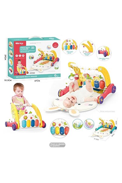 Vardem 2 In 1 Bebek Yurutecı Ve Oyun Halısı - Standart Standart