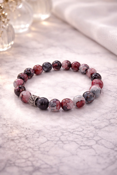 doublemax Natural Glass Bracelet