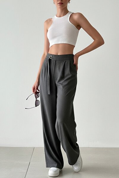 Cistern İstanbul Women's Belt Detailed Trousers