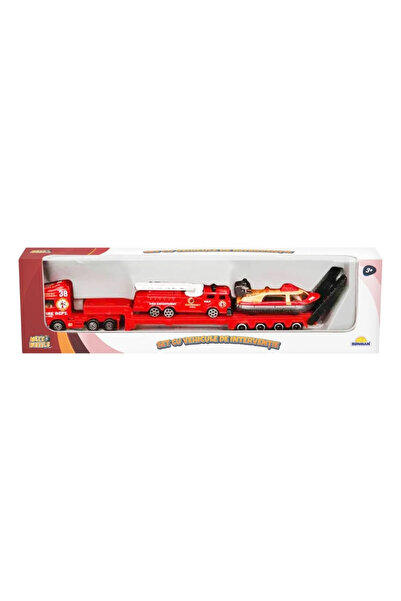 Maxx Wheels Комплект с интервенционни превозни средства, Maxx Wheels, пожарна...