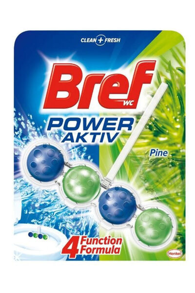 Bref Odorizant de cameră Power Acktiv WC, bile 50g