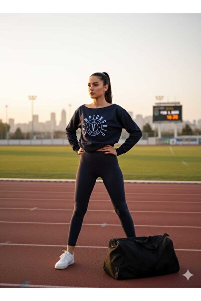 MARIQUITA Kayik Yaka Sweatshirt