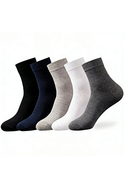 Generic Men’s Mid-Calf Casual Socks – Odor Resistant, Sweat Absorbent & Anti-...