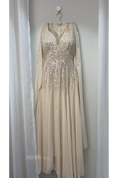 dalaa Chiffon evening dress
