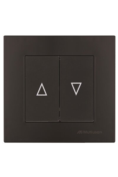 Mutlusan Comutator de comandă Rita Black fără cadru 2200 406 0284
