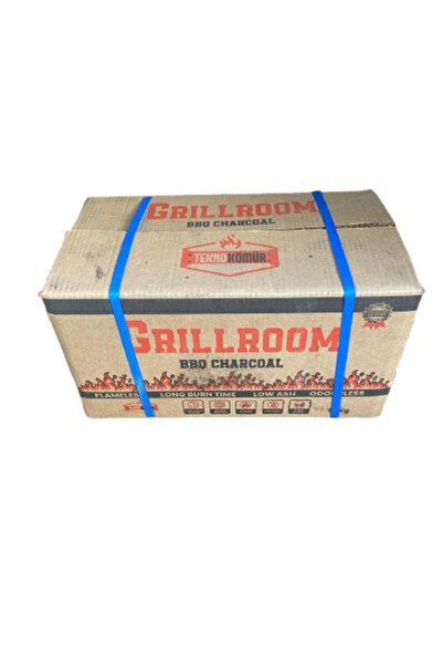 Grillroom Briket Mangal Kömürü - 10KG, Press Kömür