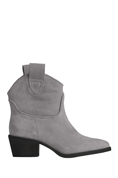 ToH Shoes Roxanne Light Grey Suede Boots