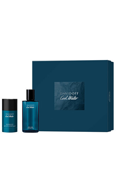 Davidoff Set Davidoff: Cool Water, Apă de toaletă, Pentru bărbați, 75 ml + Co...