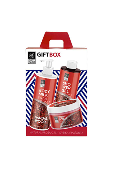 Bodyfarm Sandalwood Set (Shower Gel 250ml + Body Lotion 250 ml + Body Scrub 2...