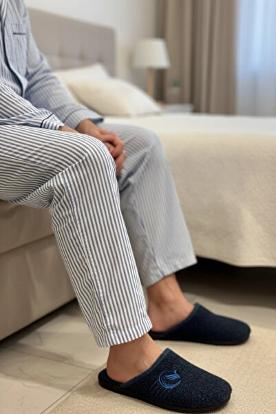 GEZER 14627 Чоловічі зимові знімні тапочки з повстяною підошвою